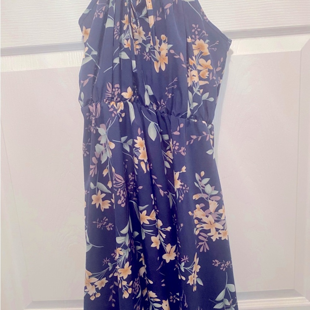 FLORAL PRINT CAMI DRESS - Picture 2 of 3